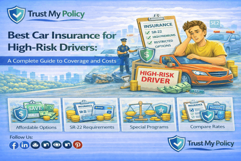 Best Car Insurance for High-Risk Drivers | Trust My Policy