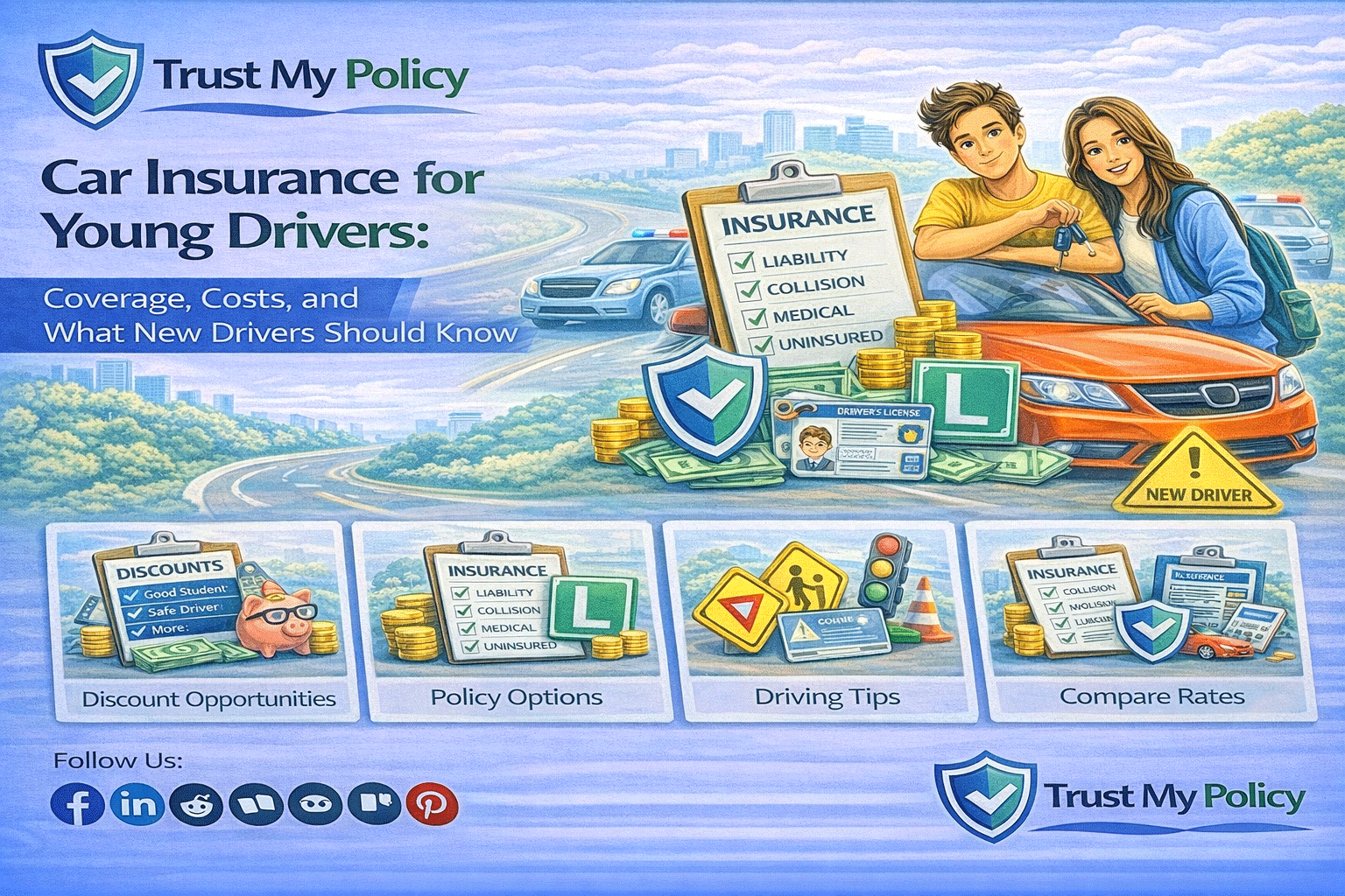 Car Insurance for Young Drivers | Trust My Policy
