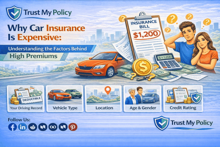 Why Car Insurance Is Expensive | Trust My Policy