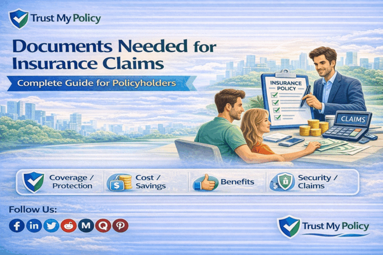Documents Needed for Insurance Claims | Trust My Policy