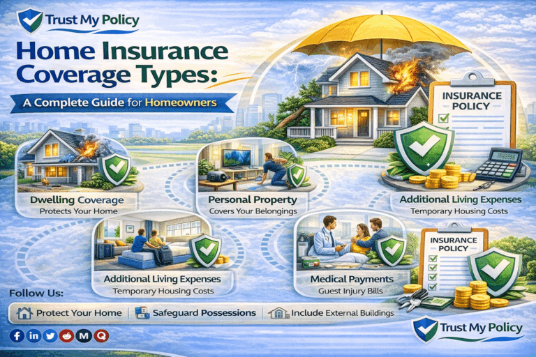Home Insurance Coverage Types | Trust My Policy