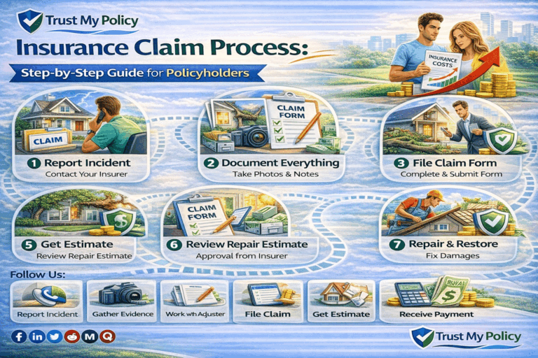 Insurance Claim Process | Trust My Policy