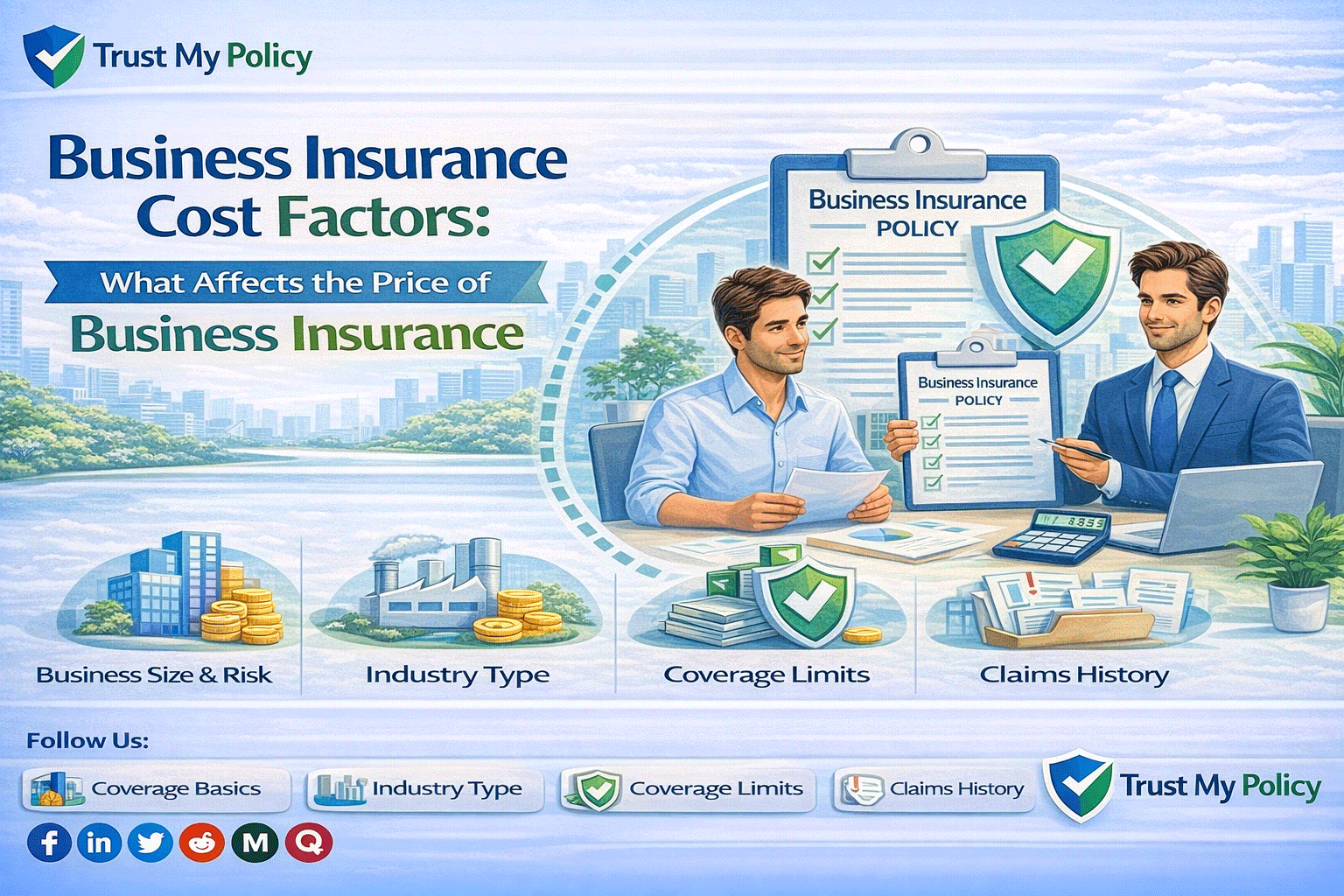 Business Insurance Cost Factors | Trust My Policy