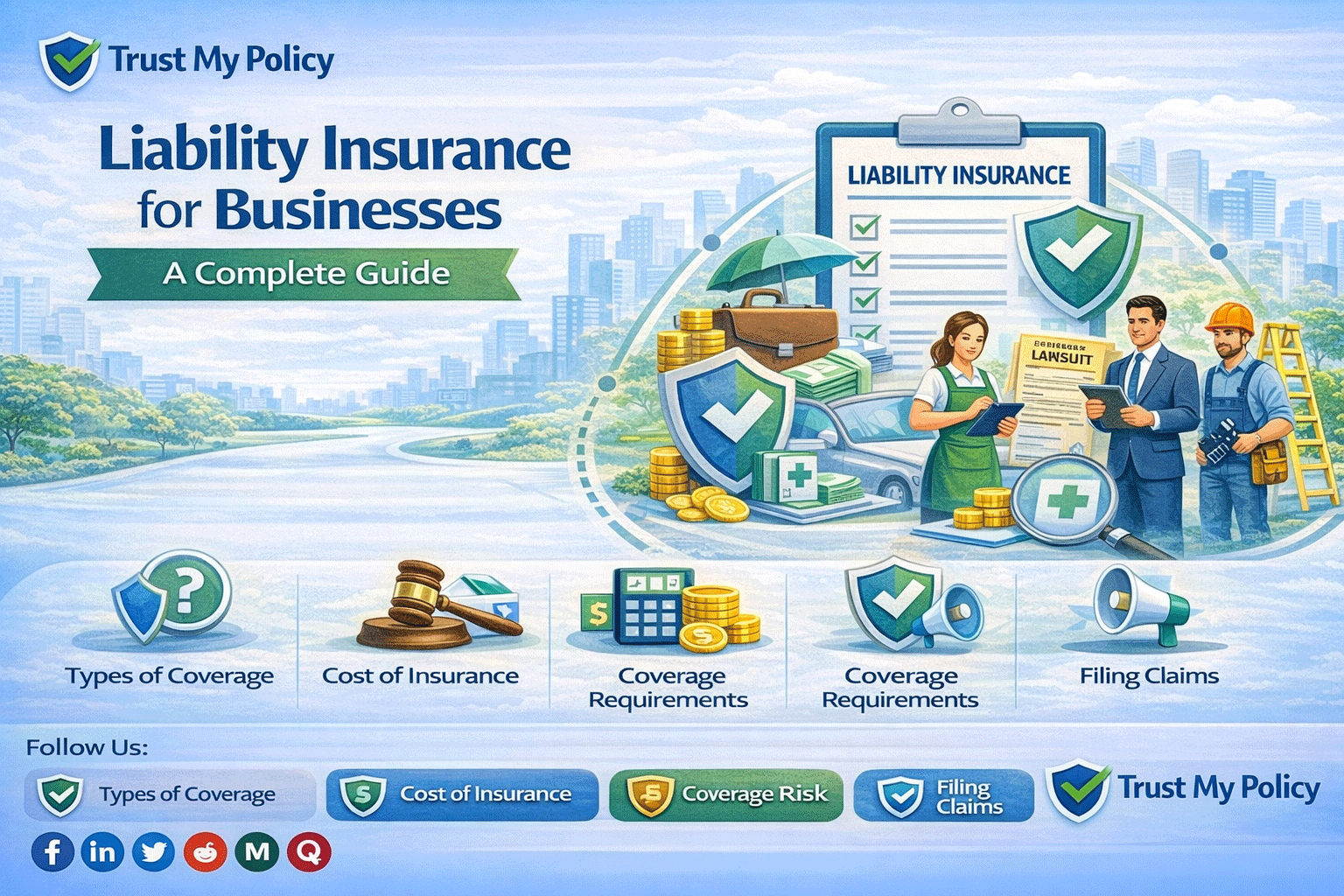 Liability Insurance for Businesses | Trust My Policy