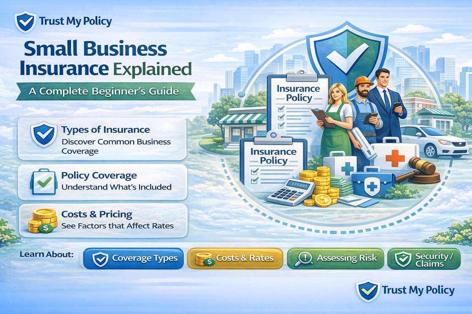 Small Business Insurance Explained | Trust My Policy