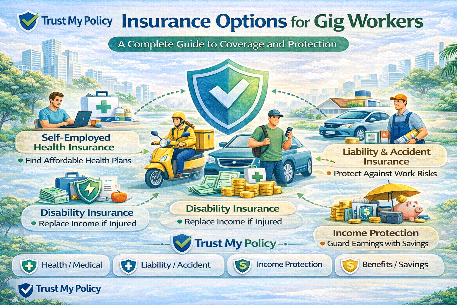 Insurance Options for Gig Workers | Trust My Policy