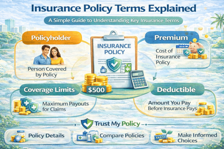 Insurance Policy Terms Explained: A Simple Guide to Understanding Key Insurance Terms | Trust My Policy
