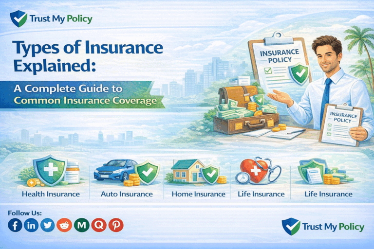 Types of Insurance Explained | Trust My Policy