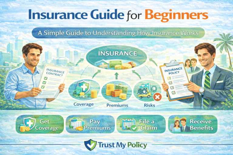 Insurance Guide for Beginners | Trust My Policy
