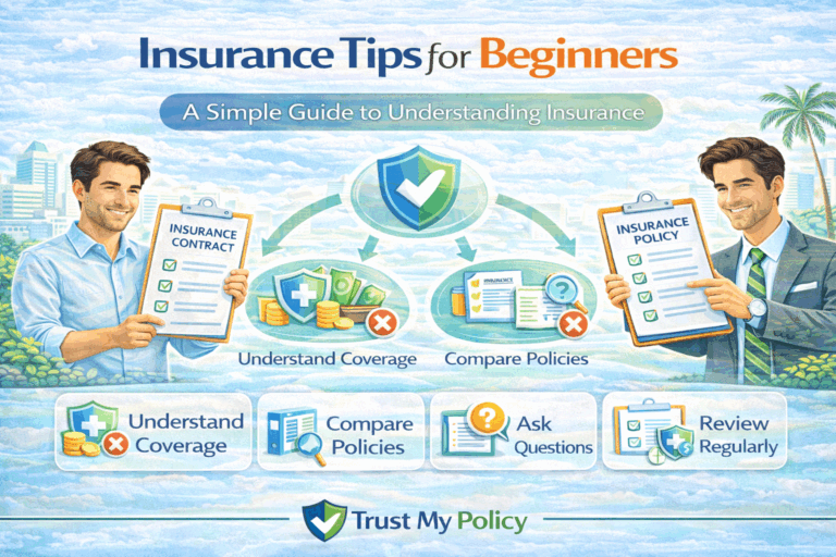Insurance Tips for Beginners | Trust My Policy