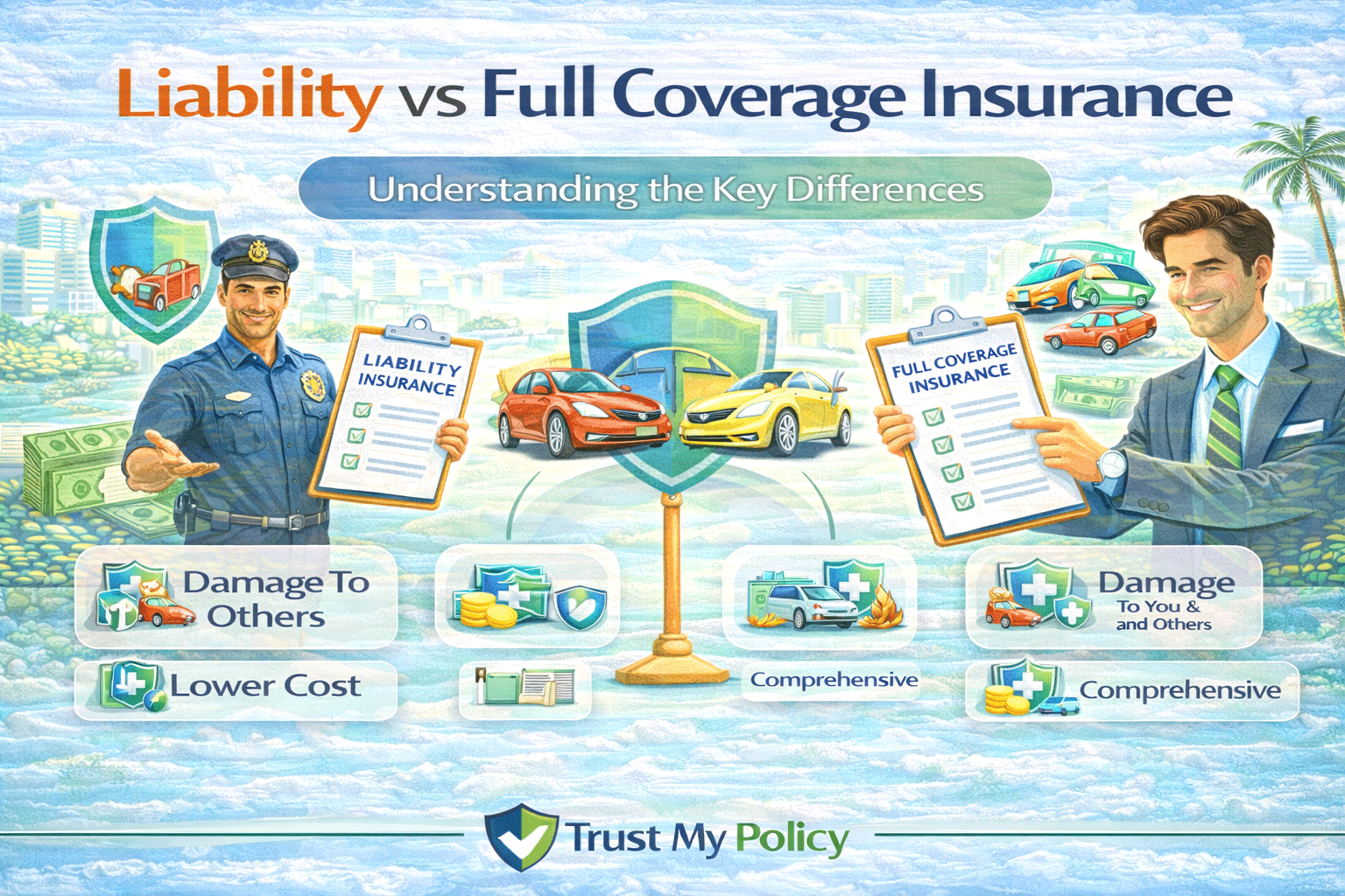 Liability vs Full Coverage Insurance | Trust My Policy