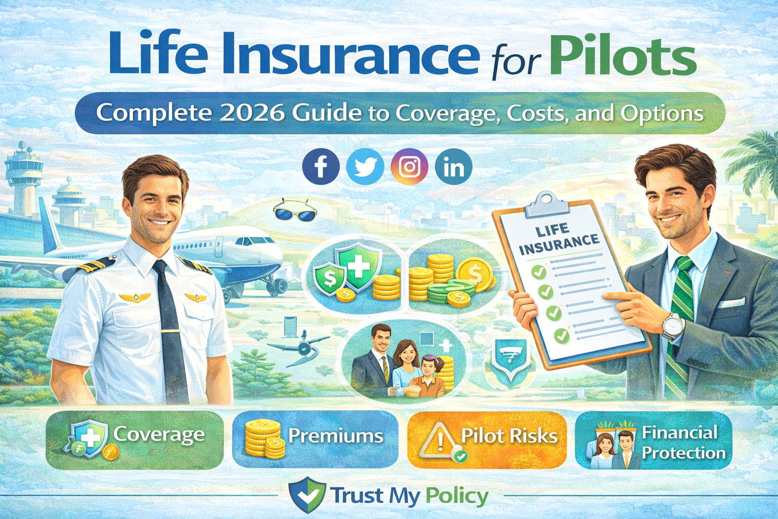 Life Insurance for Pilots: Complete 2026 Guide to Coverage, Costs, and Options