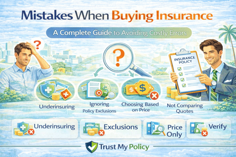 Mistakes When Buying Insurance | Trust My Policy