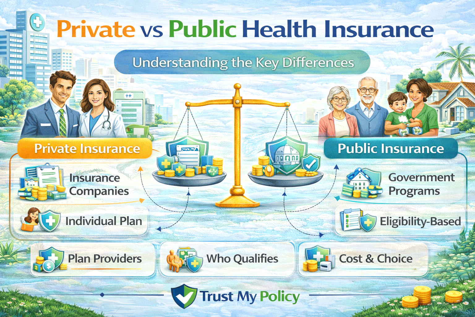 Private vs Public Health Insurance | Trust My Life