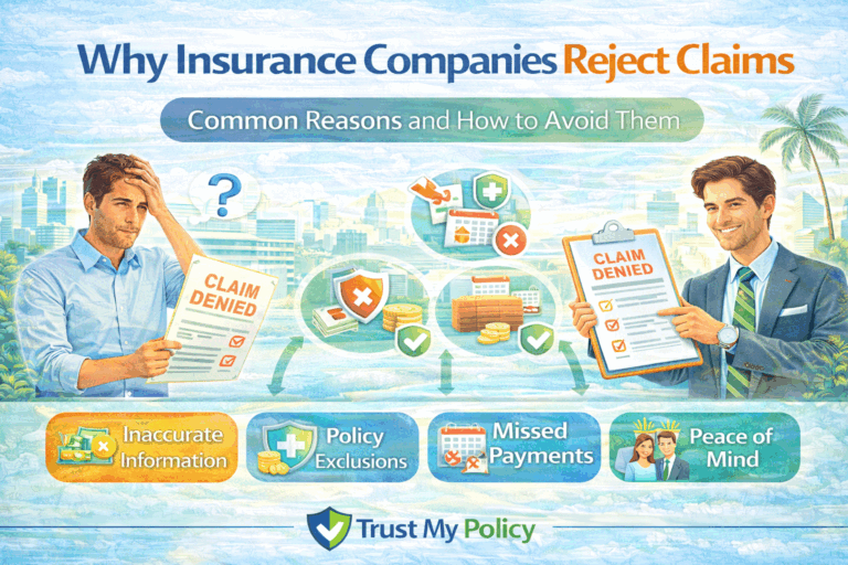 Why Insurance Companies Reject Claims | Trust My Policy