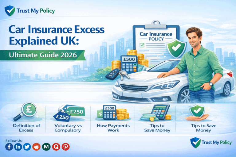 Car Insurance Excess UK: Ultimate Guide 2026 | Trust My Policy
