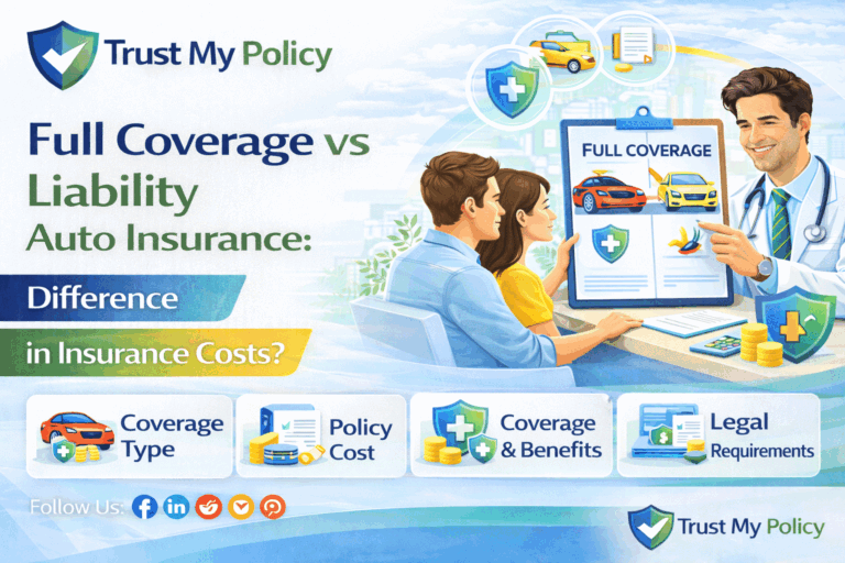 Full Coverage vs Liability Auto Insurance: Difference | Trust My Policy