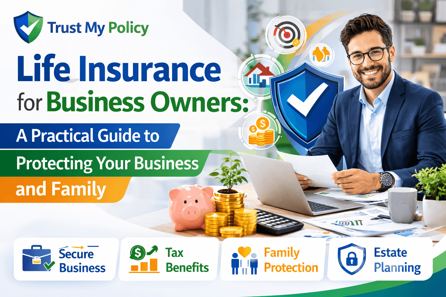 Life Insurance for Business Owners A Practical Guide to Protecting Your Business and Family | Trust My Policy