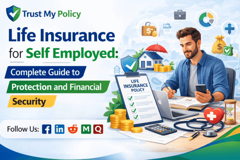 Life Insurance for Self Employed Complete Guide to Protection and Financial Security || Trust My Policy