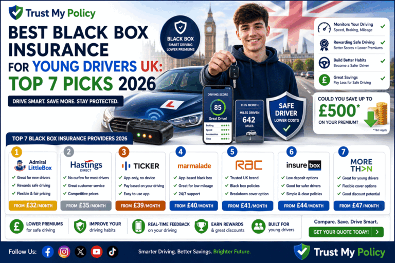 Best Black Box Insurance for Young Drivers UK | Trust My Policy