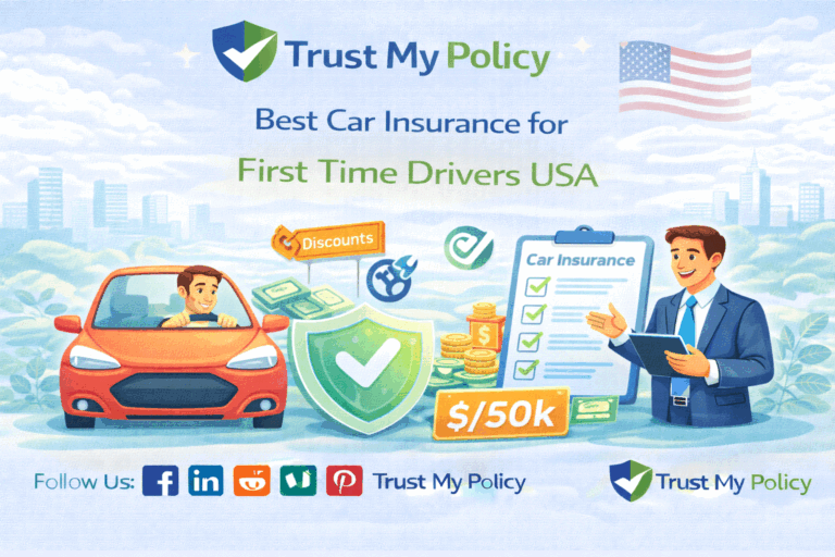 Best Car Insurance for First Time Drivers USA | Trust My Policy
