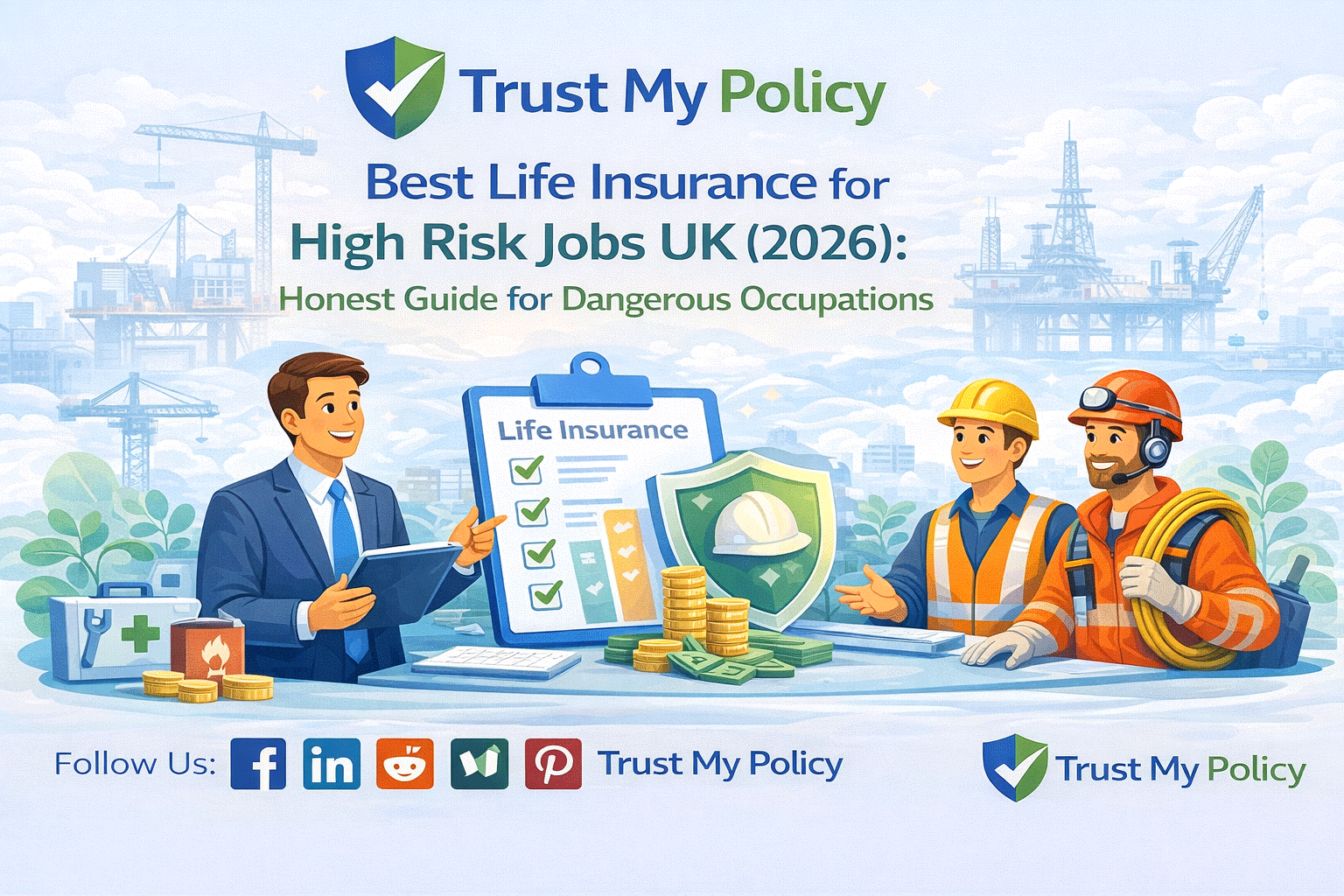 Best Life Insurance for High Risk Jobs UK 2026 | Trust My Policy