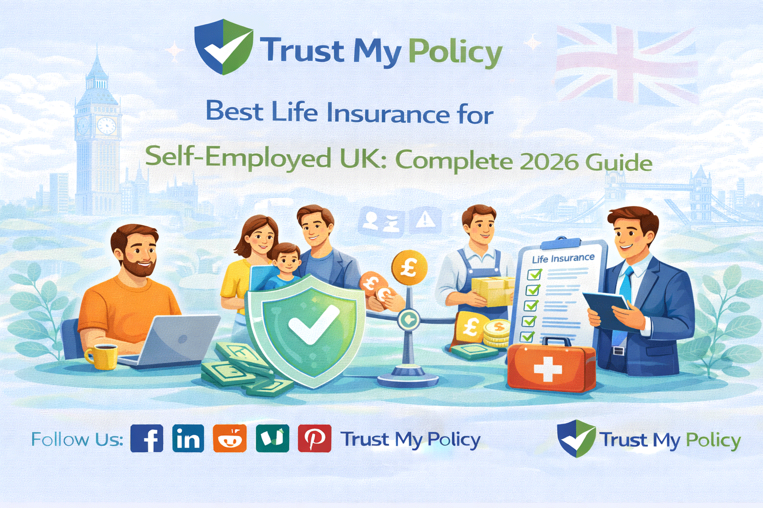Best Life Insurance for Self Employed UK | Trust My Policy