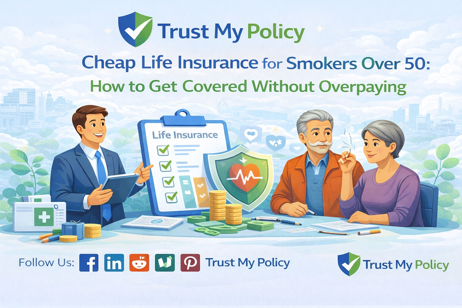 Cheap Life Insurance for Smokers Over 50 | Trust My Policy