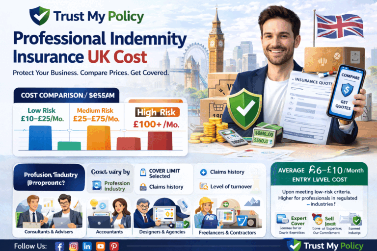 Professional Indemnity Insurance UK Cost | Trust My Policy