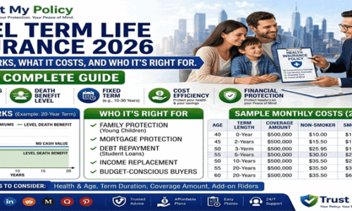 Level Term Life Insurance 2026 Ultimate Guide: How It Works, What It Costs, and Who It’s Right For