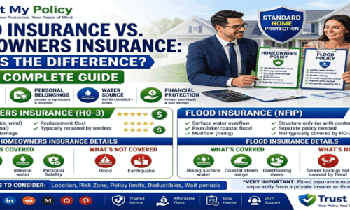 Flood Insurance vs. Homeowners Insurance: What’s the Difference?