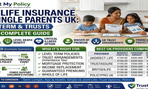 Best life insurance for single parents UK 2026 guide -level term, trust arrangements, and top providers compared